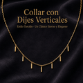 COLLAR CON DIJES VERTICALES