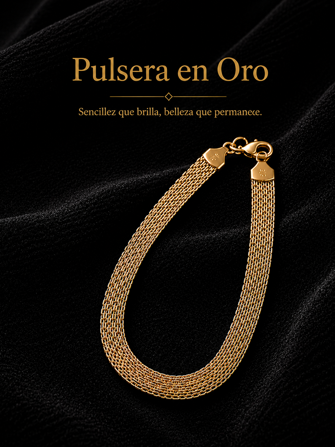 PULSERA CABALLERO TEJIDA
