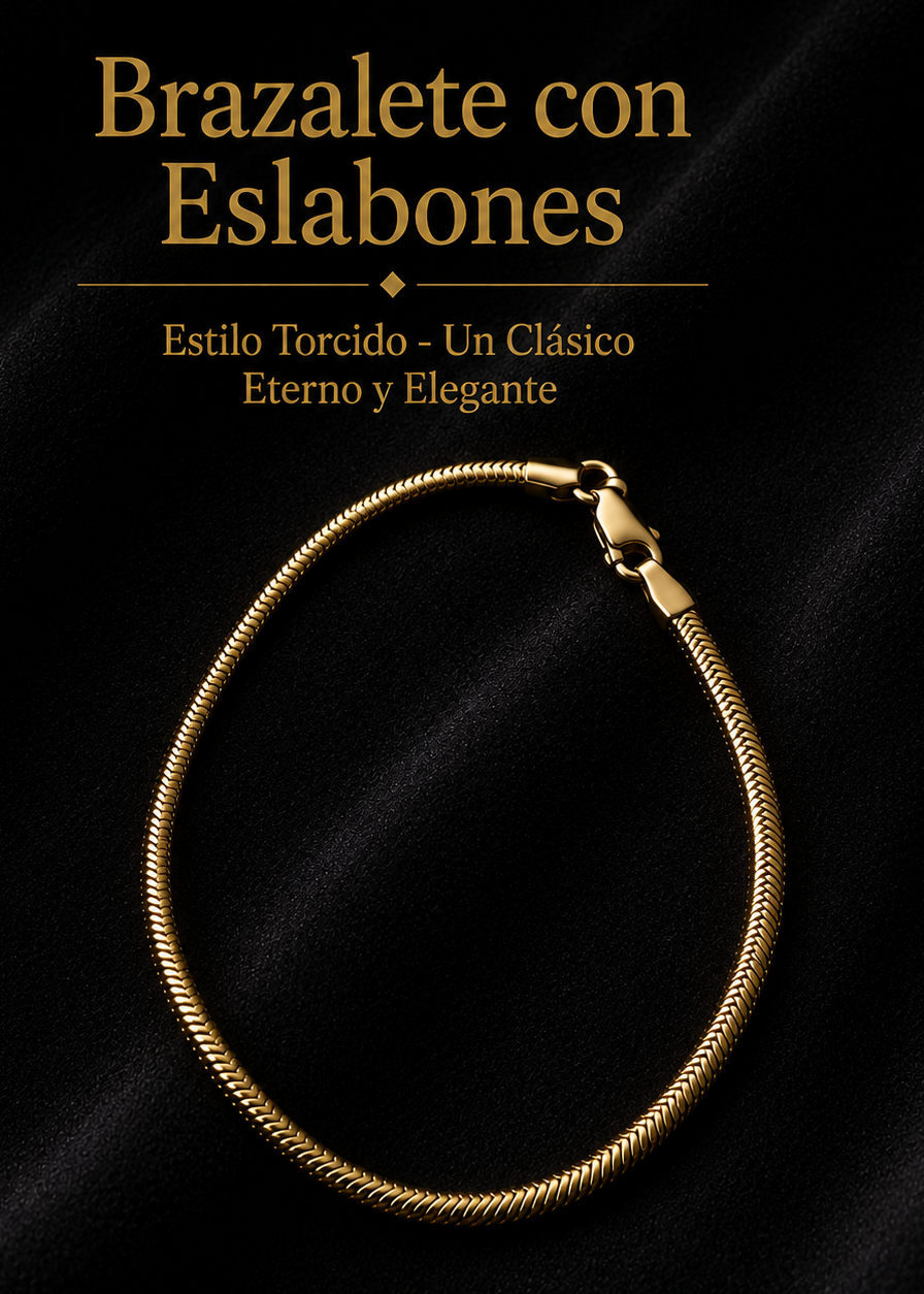 BRAZALETE CON ESLABONES