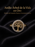 ANILLO ARBOL DE LA VIDA EN ORO